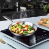 SOGA Stainless Steel Fry Pan 20cm Frying Pan Top Grade Induction Cooking FryPan