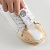 1pc Household Cleaning Eraser; Suede; Sheepskin; Matte Leather And Leather Fabric Care; Leather Cleaner; White; Pink