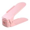 10pcs Plastic Adjustable Shoe Rack; Cabinet Shoe Storage Rack; Shoe Holder